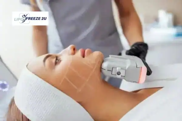 image of HIFU Livingston treatment in progress.
