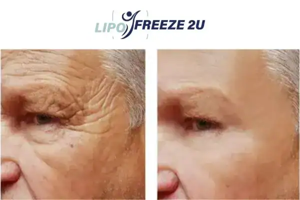 Mens before and after Morpheus 8 Livingston results.
